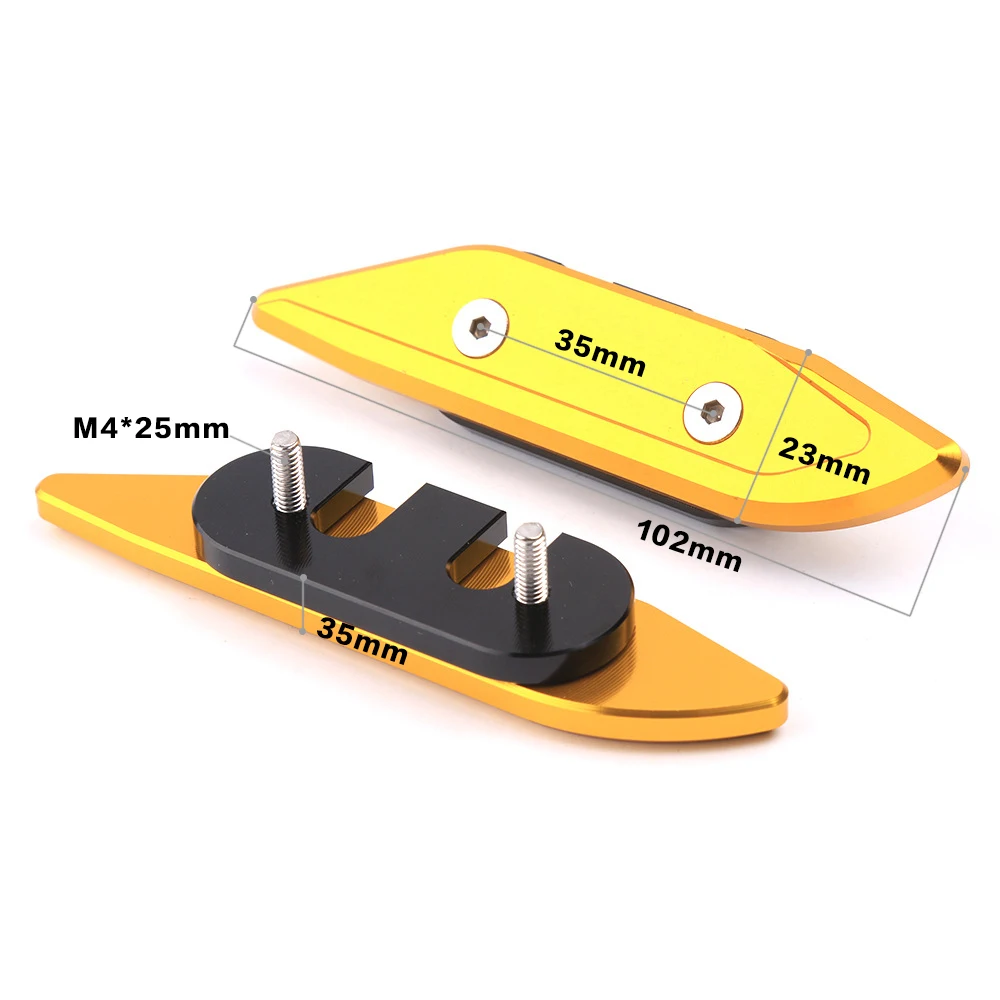 Motorcycle Accessories CNC Aluminum Alloy Rear Mirror Hole Cap Cover For Yamaha TMAX 530 TMAX530 2012-2016 (7)