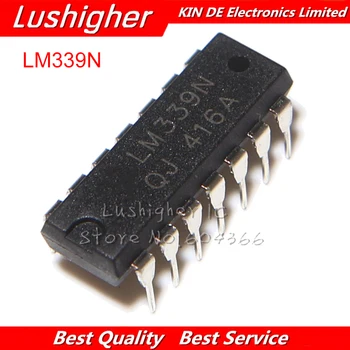 

100pcs LM339N DIP14 LM339 DIP Quad Single New Original