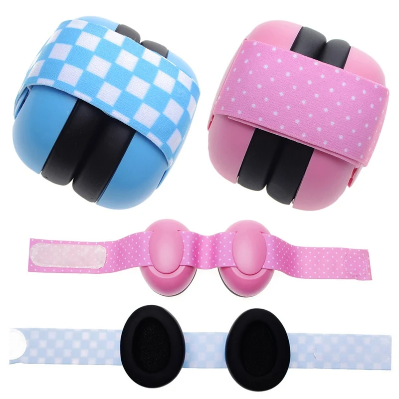

Child Hearing Protector Anti-noise Soft Earmuffs For Kids Noise Reduction Ear Protection Earmuff Sleeping