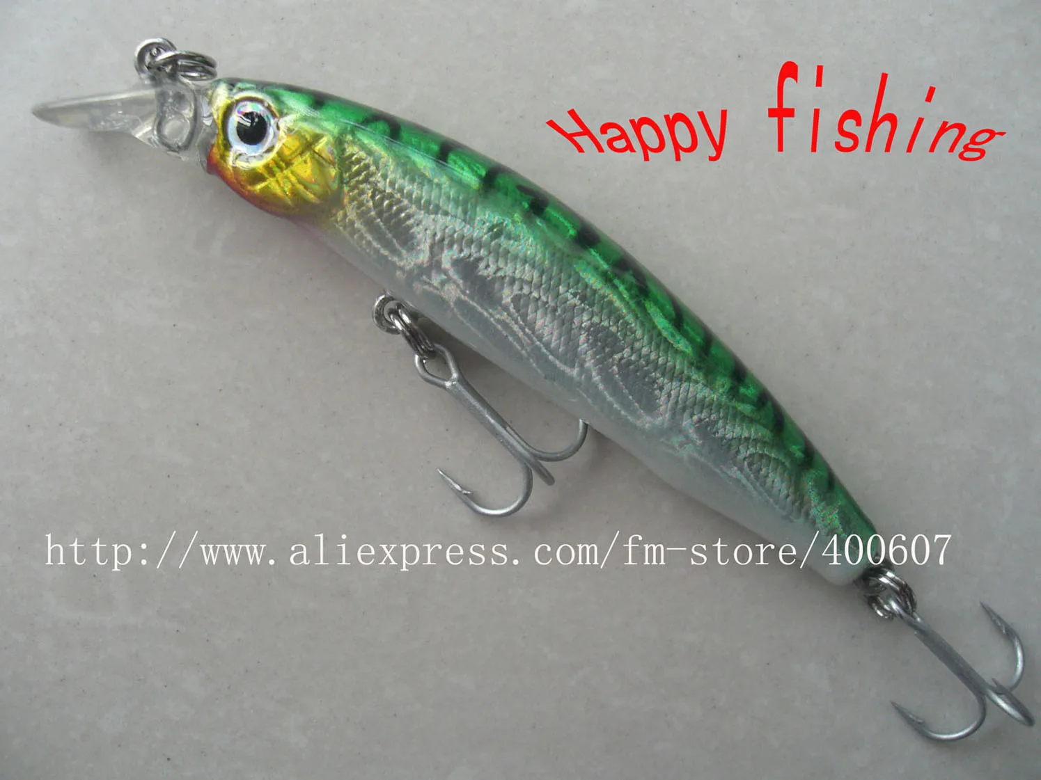 Japanese Style Fishing Lure Bass Terminator Minnow M85F hard bait jerk