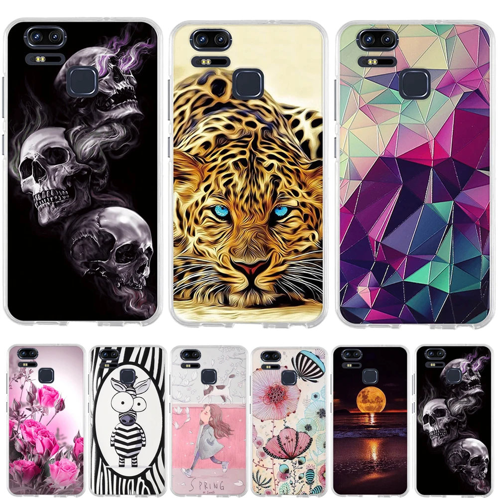 

Soft TPU For Asus Zenfone 3 Zoom ZE553KL 5.5inch Case Silicon Cover For Asus Zenfone 3 Zoom ZE553KL Cases Coque Mobile Phone Bag