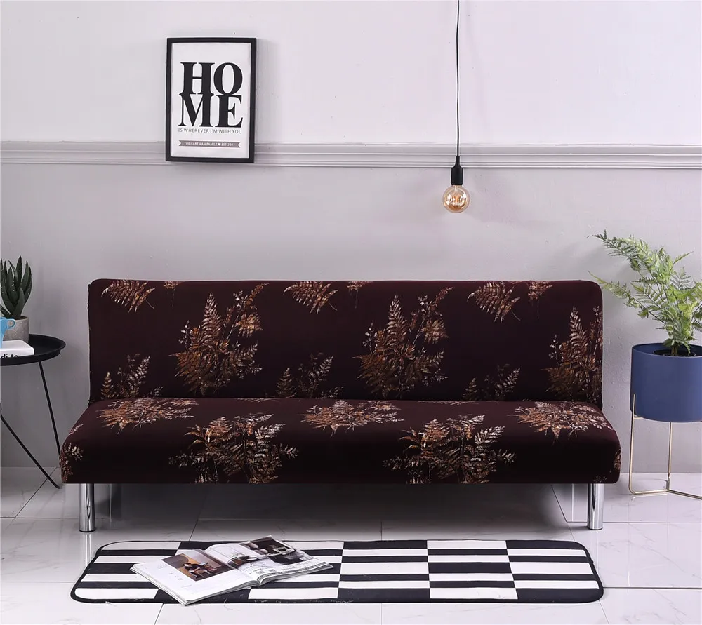 

Elastic Sofa Bed Cover Spandex Protector Slipcover Armless Sofa Bed Covers for living room All-inclusive Sofa bed Couch Cover