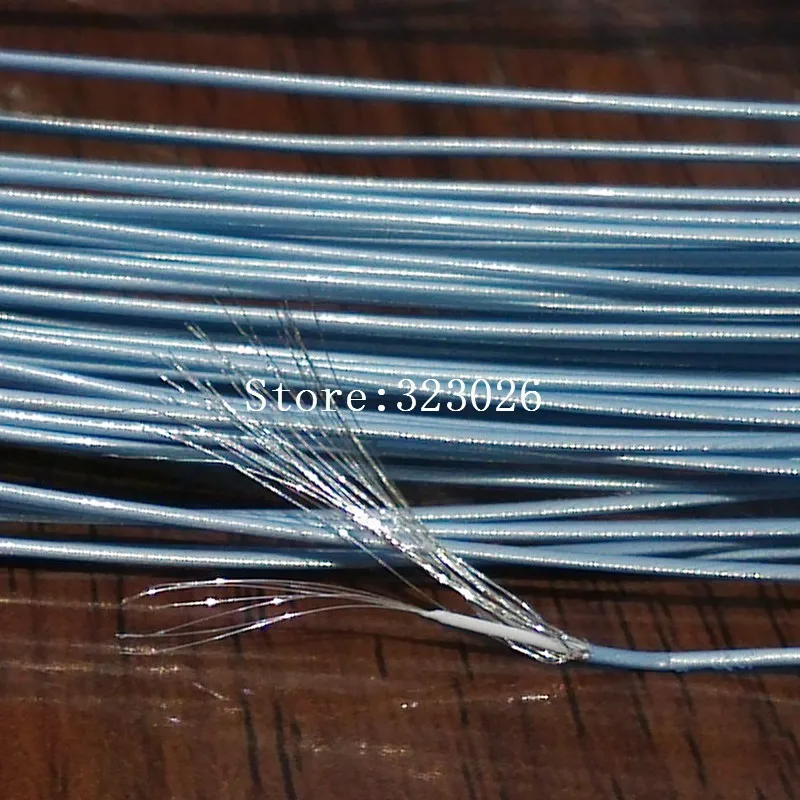 

Furukawa silver plated eraphone wire with shield OD:0.65mm 50pcs*1.3m