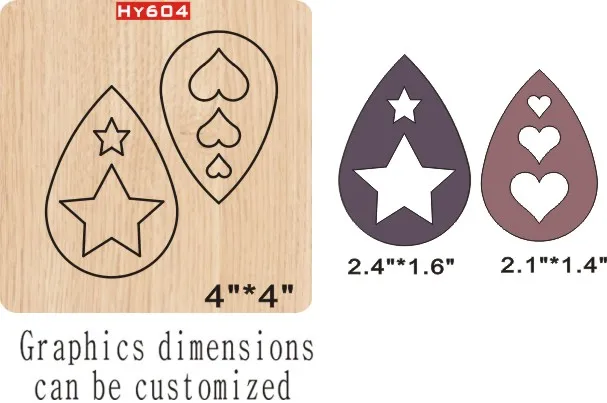 

eardrop cutting dies new dies for 2019 die cut wooden dies