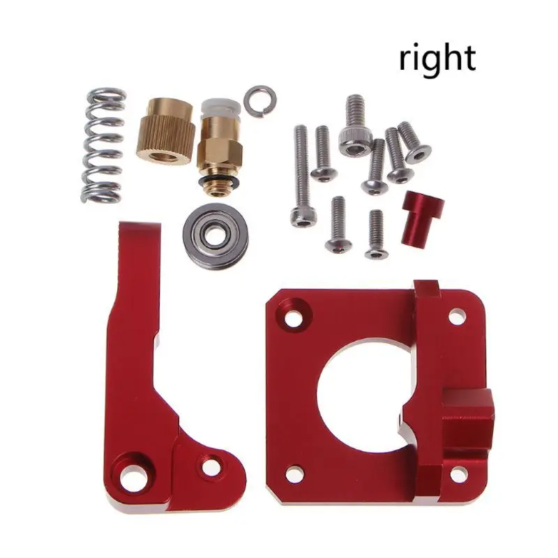 

3D Printer Parts Upgrade MK8 CR10 Extruder Aluminum Alloy Block Bowden Extruder 1.75MM Filament Reprap Extrusion