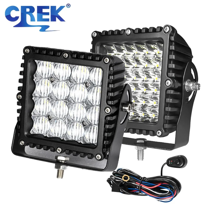 CREK 6 &quotдюймов супер яркое пятно внедорожный светодиодный рабочий светильник