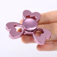 Клевер ручной Спиннер металлические алюминиевые антистресс, Спиннер ручной Спиннер фокусировочная игрушка СДВГ EDC без стресса