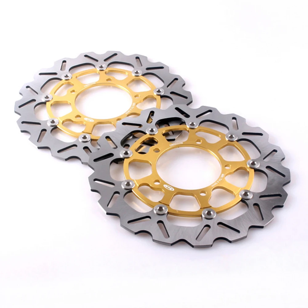 Motorcycle Front Rear Brake Disc Rotors Set for Suzuki GSXR600 GSXR750 2006-2007 K6 & GSXR1000 2005-2008 K5 GSXR 1000 Disks 2PCS Motorcycle Front Rear Brake Disc Rotors Set for Suzuki GSXR600 GSXR750 2006-2007 K6 & GSXR1000 2005-2008 K5 GSXR 1000 Disks 2PCS