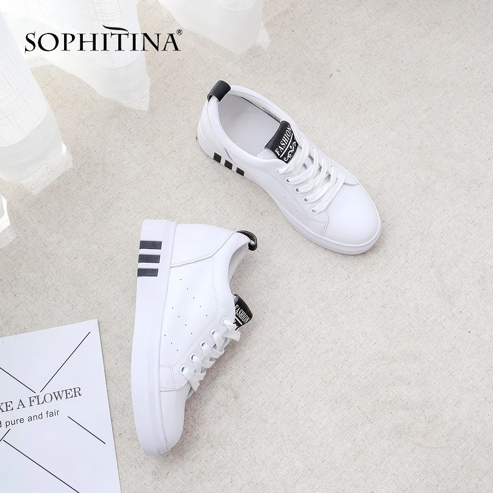SOPHITINA/2019 г. Новое поступление высококачественная повседневная женская обувь из
