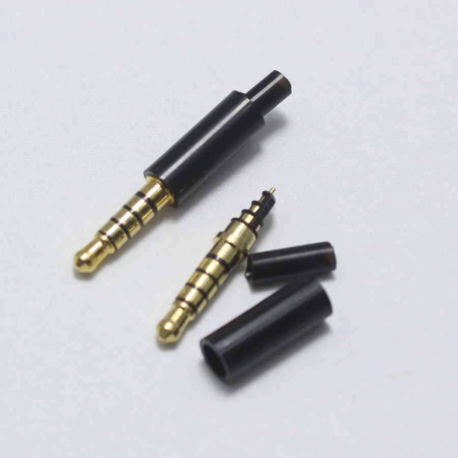 4 шт. мини стерео гарнитура EClyxun 3 5 мм 3/4/5 полюса|connector 3.5|pole connectors4 pole 3.5mm connector |