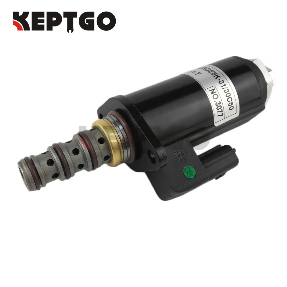 Новый YB35V00003F1 KDRDE5K 31/30C50 111 Соленоидный клапан для Kobelco SK200 6E|Детали генератора и