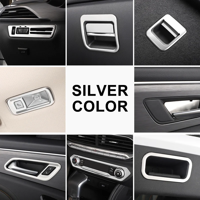 silver for FAW BESTURN T77 2019 Interior trim Stainless steel | Автомобили и мотоциклы