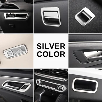 

silver for FAW BESTURN T77 2019 Interior trim Stainless steel