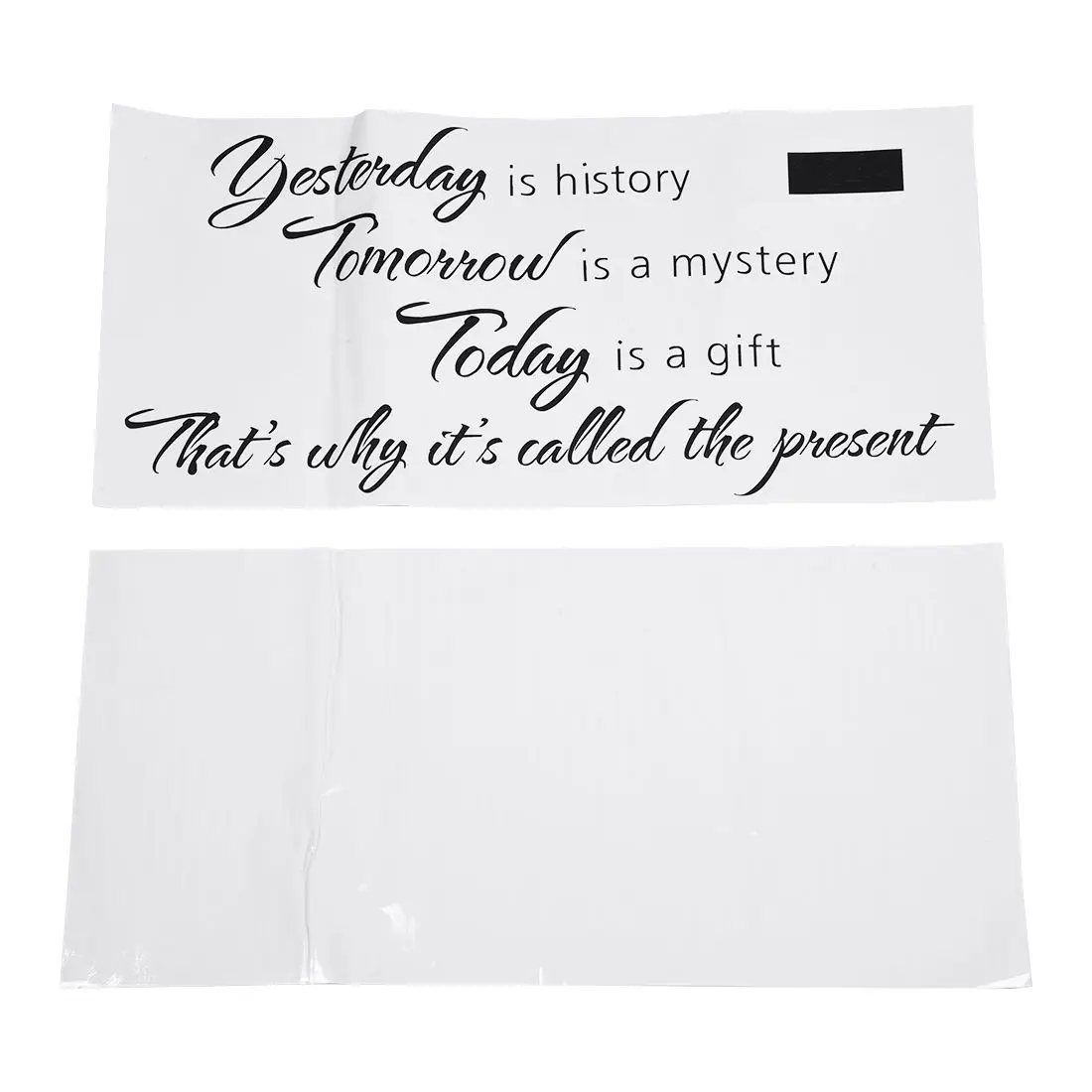 Practical Modern DIY Black Letters Wall Stickers Removable Art Vinyl