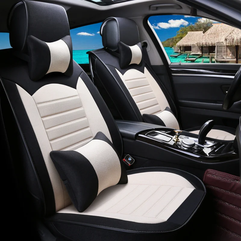 

WLMWL Universal Leather Car seat cover for BMW all models f30 f10 e46 x5 e70 x1 x3 e39 x5 x4 f11 car styling auto Cushion