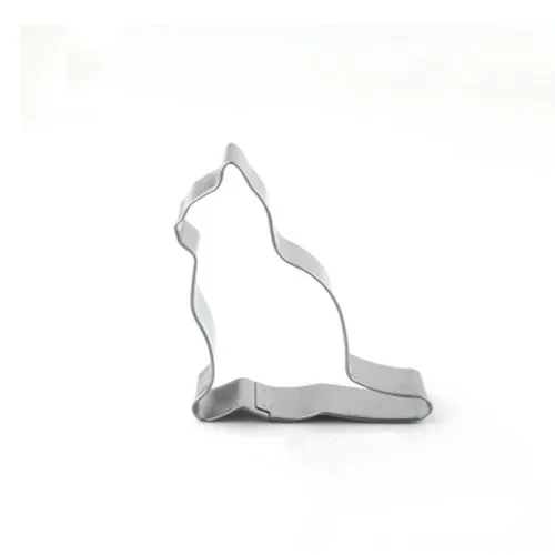 6pcs/set Cute Cat Shape Stainless Steel Cookie Cutter Fondant Biscuits Tools Sugar Craft Bakery Bakeware