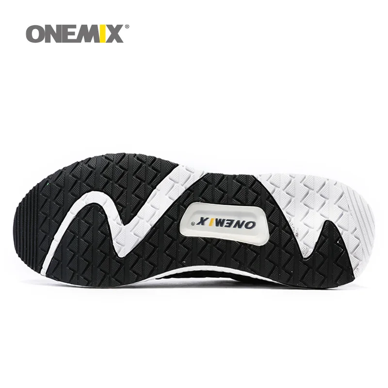 ONEMIX женские кроссовки для Для женщин сетки мягкие кроссовки белый Zapatillas Спорт Бег Прогулочные кроссовки Бесплатная доставка 5,0