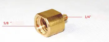 

Tripod thread convert 5/8" UNC to 1/4"-20 for tripod and Laser level instrument