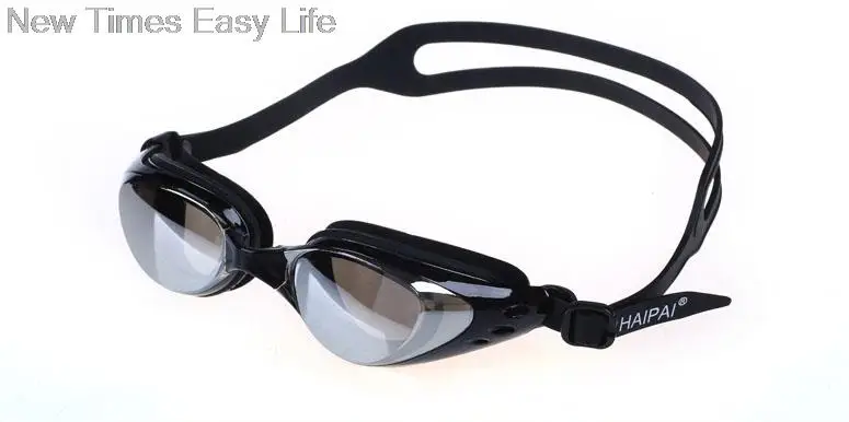 Для мужчин и женщин профессиональный Гальванизированный Анти-туман УФ-защита Водонепроницаемый ppoof для плавания в бассейне очки Чехол затычки для ушей