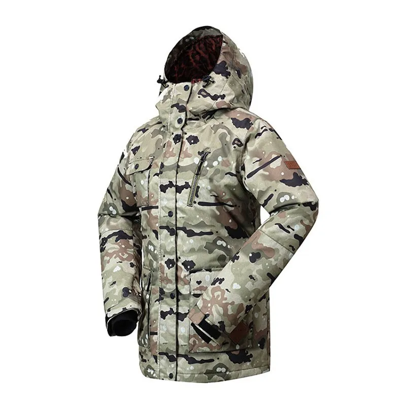 

Women Ski Snowboard Jacket -30 Degree Outdoor Snow Coats Female Ladies Windproof Waterproof Colorful Cheap Ski Jacket