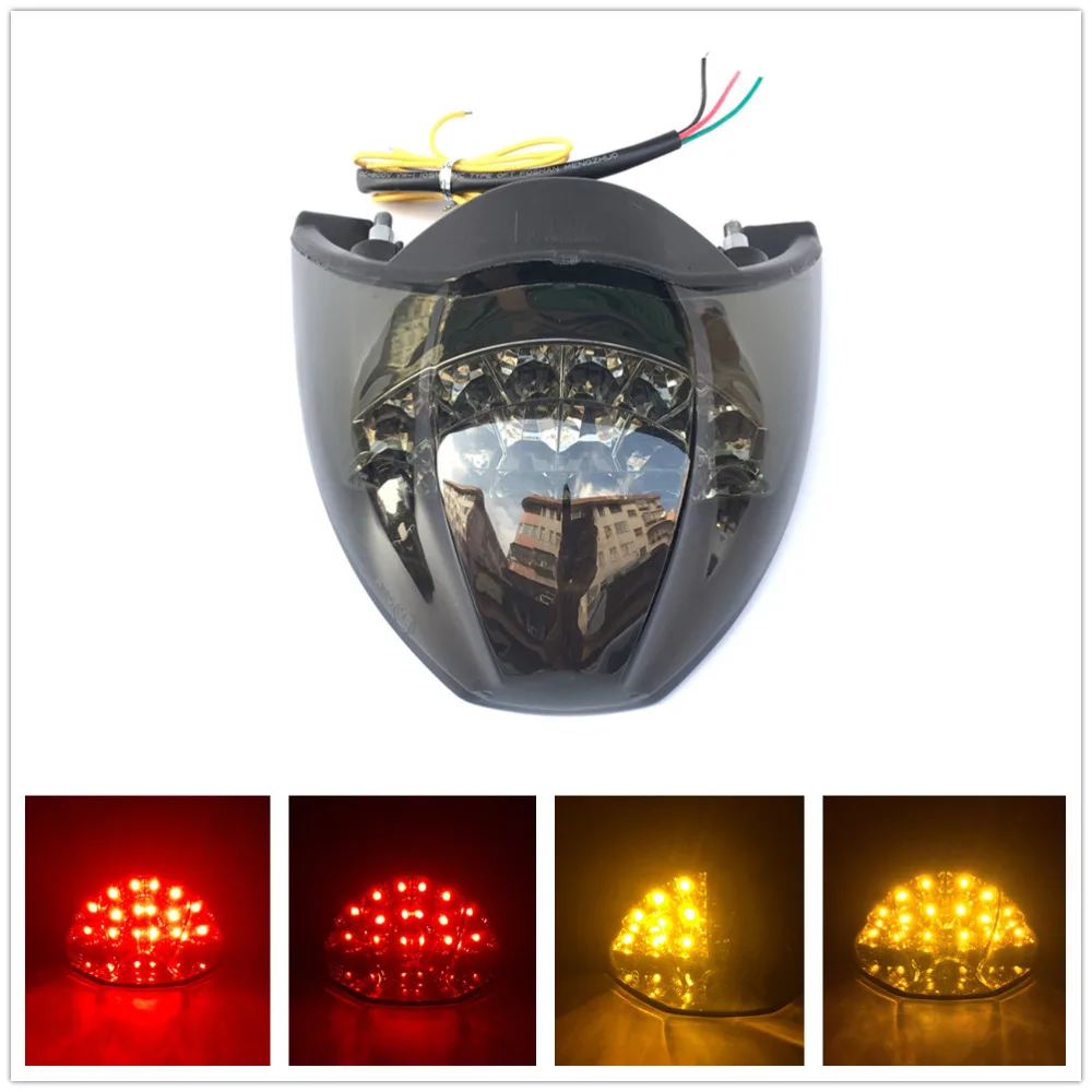 

Moto Motorcycle LED Taillight Rear Brake Turn Signals Light For KTM 690 990 Super Duke 2005-2011 06 07 08 09 10