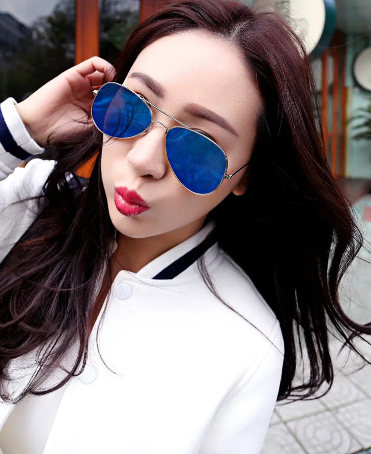 Солнцезащитные очки IMAKEFASHION с плоскими линзами для мужчин и женщин Классические
