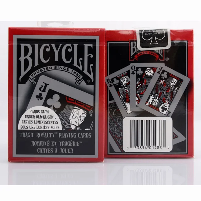 Best Price Bicycle TragicRoyalty Playing Cards 88*63mm Magic Category Poker Cards for Professional Magician Best Price Bicycle TragicRoyalty Playing Cards 88*63mm Magic Category Poker Cards for Professional Magician