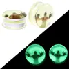Jauges d'oreille en acrylique, 2 pièces/lot, boucles d'oreilles 3D, bouchons de selle, Tunnels extenseur, Piercing d'oreille extensible, bijoux 10mm-20mm ► Photo 1/6