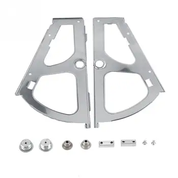 

2Pcs Stainless Steel Furniture Hinge Shoes Drawer Cabinet Hinges Turing Rack Replacement Fittings New Arrival