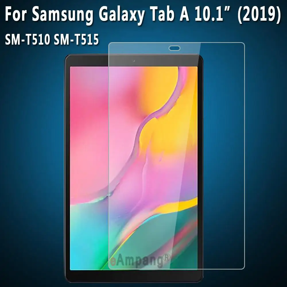 Закаленное Стекло для samsung Galaxy Tab A A6 10,1 10,5 T580 T585 T510 T515 T590 T595 P580 P585 Экран протектор - Цвет: For SM-T510 SM-T515