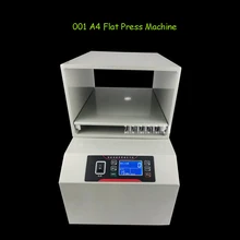 001 LCD Display Screen A4 Paper Flat Press Machine Invoice Documents File Nipping Machine Financial Receipt Flat Press Machine