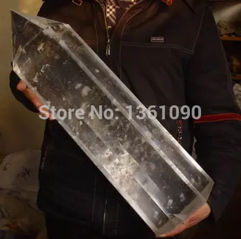 

xd j00110 HUGE GIANT CLEAR MELTING QUARTZ CRYSTAL POINT HEALING