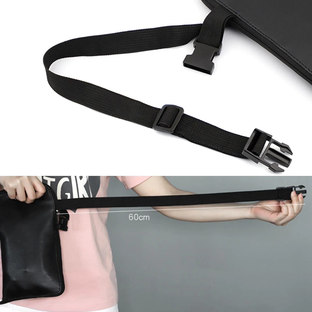 Professional Zippered Makeup Brush Bag/Case, Portable 24 Pockets Cosmetic Brush Holder Organizer