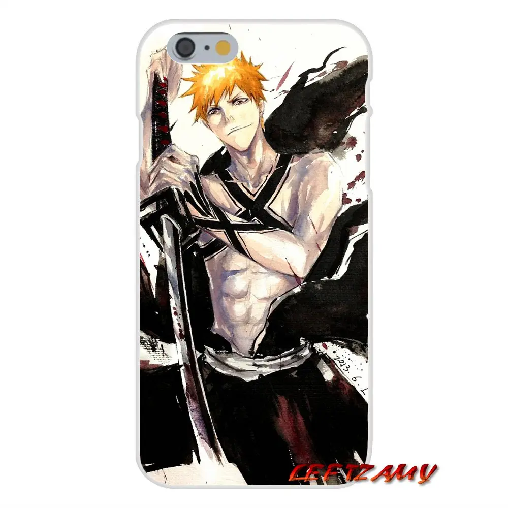 Аниме Bleach ichigo для Samsung Galaxy S3 S4 S5 Mini S6 S7 Edge S8 S9 плюс Примечание 2 3 4 5 8 аксессуары