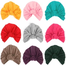 Головной мусульманский хлопок популярная эластичная повязка эластичный узел для женщин аксессуары для волос 1 шт. женская шляпа повязки Горячая Распродажа