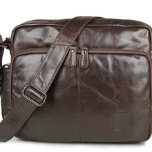 J.M.D Натуральная кожа Мужская сумка через плечо сумка на плечо 7332C