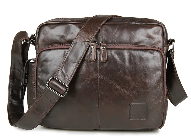 

JMD Genuine Leather Men's Messenger Bag Crossbody Bag Shoulder Bags 7332C