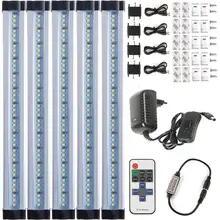 Светодиодный настольный светильник smd 2835 15 Вт 12 в быстрый бесшовный Соединительный светодиодный луч светодиодный свет бар для Рабочая лампа включает в себя комплект(блок питания