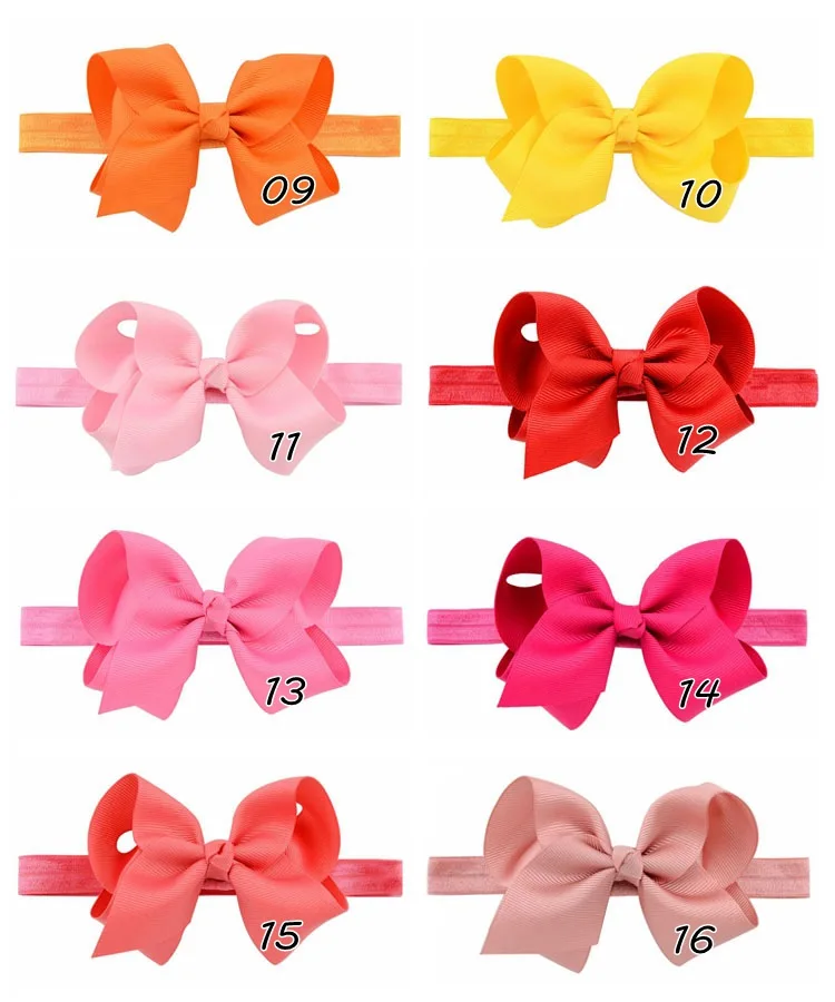 Детские резинки для волос с бантиками 40 шт./лот 608|headband boutique|headband hairhair plastic |