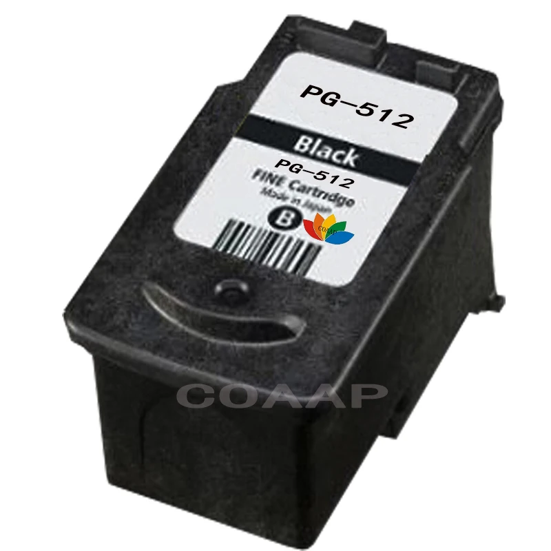Картридж чернильный многоразовый PG512 XL для Canon PG 512 MP240 MP250 MP270 MP230 MP480 MX350 IP2700 P2702 1 шт.