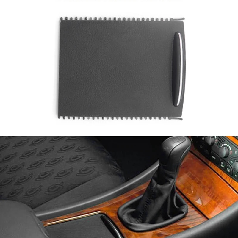 Car Center Console Cup Holder Roller Blind Console Cover Tray For Mercedes-Benz W203 Cup Holder Roller Blind