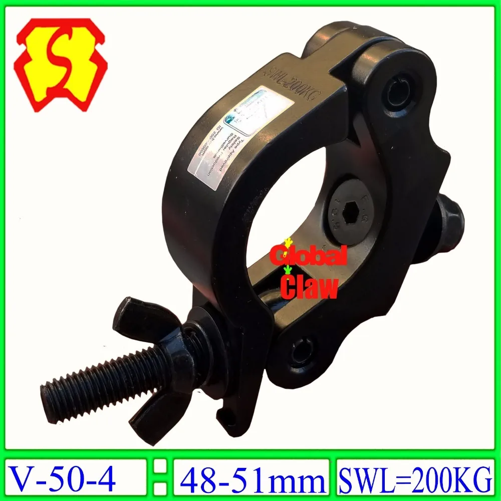 

TUV Truss Pro Clamp Heavy Duty anodized black Narrow Clamp For 50mm Tube black