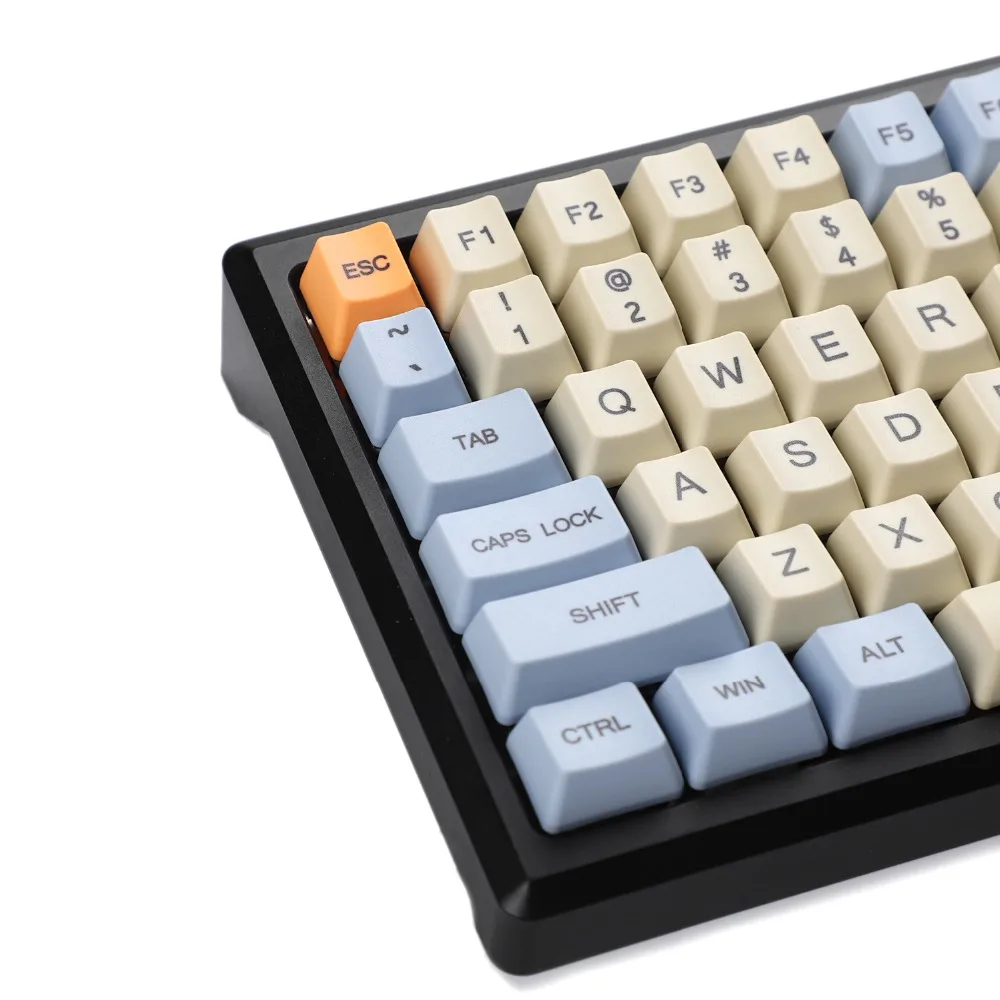 YMDK Сублимация краски 96 84 ANSI ISO Keyset OEM толстый PBT Keycap для MX механическая клавиатура YMD96 RS96 YMD75 KBD75 FC980M