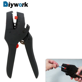 

DIYWORK Wire Cutter Pliers Hand Tool FS-D3 Self-Adjusting Insulation Wire Stripper Suitable For 0.08-6mm2 Wire