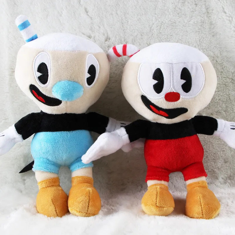 Игра Cuphead плюшевые игрушки &amp Mugman the Devil Legendary Chalice Mecup And Brocup Evil Boss мягкие куклы 24 см |