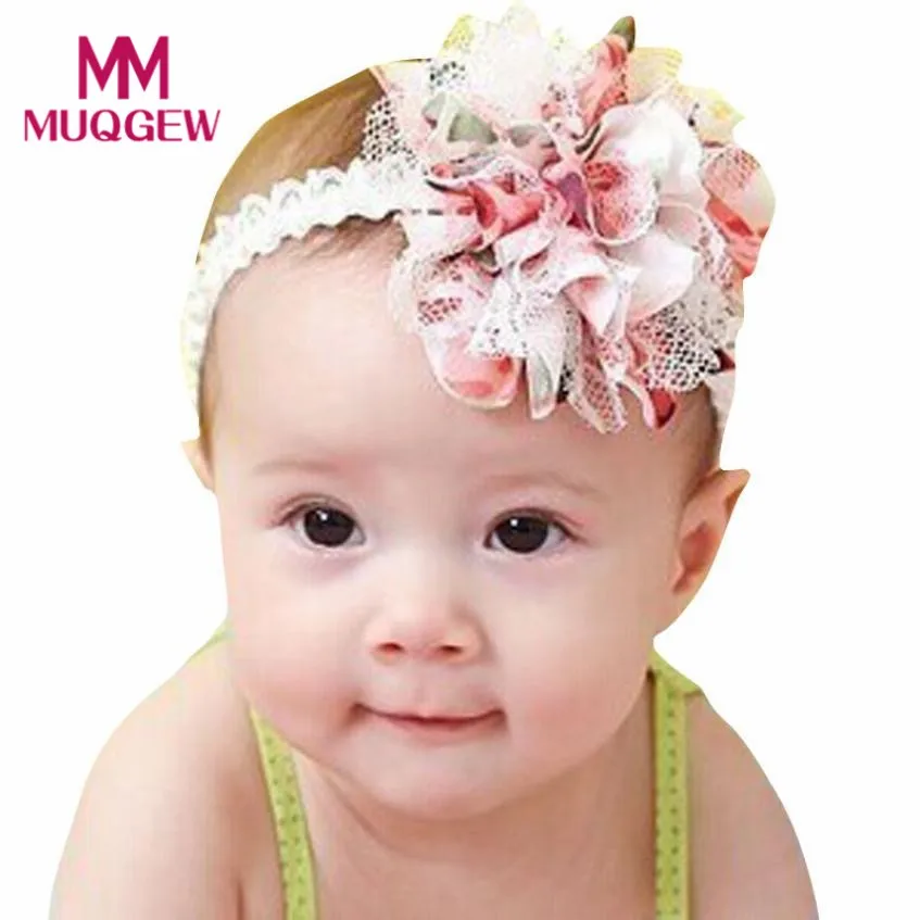 MUQGEW Baby Girls Headband Newborn Beautiful Baby Girl Hairband Mesh