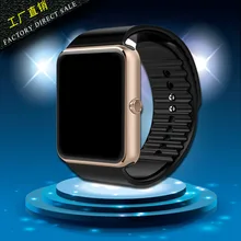 Bluetooth smart watch tragbare geräte unterstützung sim tf-karte mp3 smartwatch für apple android os telefon