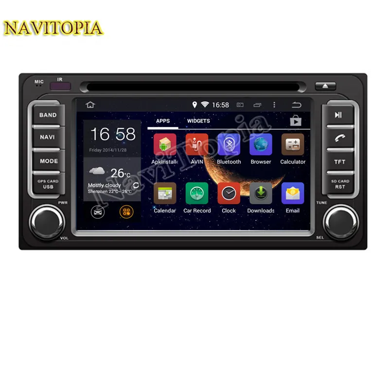 Clearance Ectwodvd Octa Core/Quad Core 4G/2G Android 9.0 Car Radio PC for Toyota VIOS for Toyota TUNDRA for Toyota HIGHLANDER 1