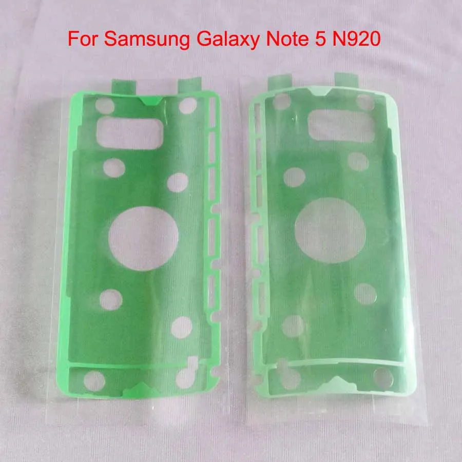 

5pcs/lot Original Back Housing Sticker Rear Battery Cover Door Adhesive Glue Tape For Samsung Galaxy Note 5 Note5 N920 N920F