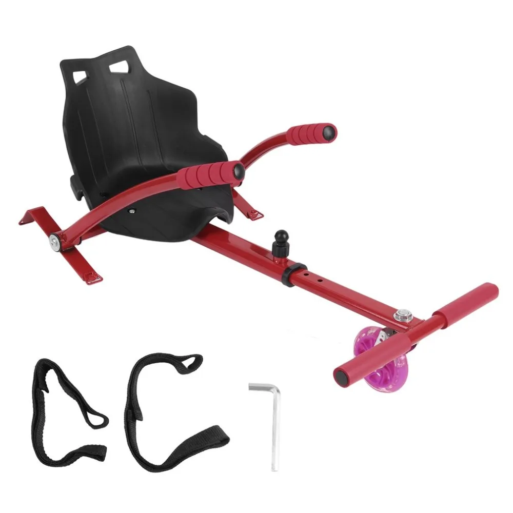 

Go Kart Adjustable Hover Seat HoverKart For Swegway Hoverboard Accessories Electric Scooter For Adults Kids